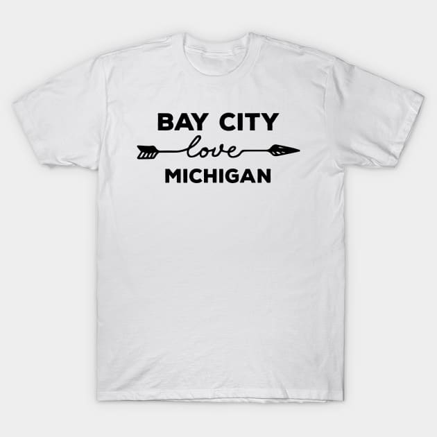 Bay City Michigan T-Shirt by bougieFire